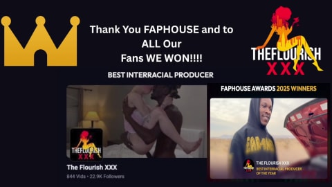 We Won Best Interracial Producer Faphouse Awards 2025